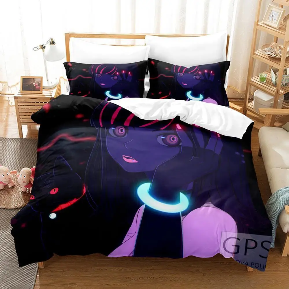 New Akudama Drive Bedding Set Single Twin Full Queen King Size Bed Set Adult Kid Bedroom Duvet cover Sets 3D Anime Bed Sheet Set