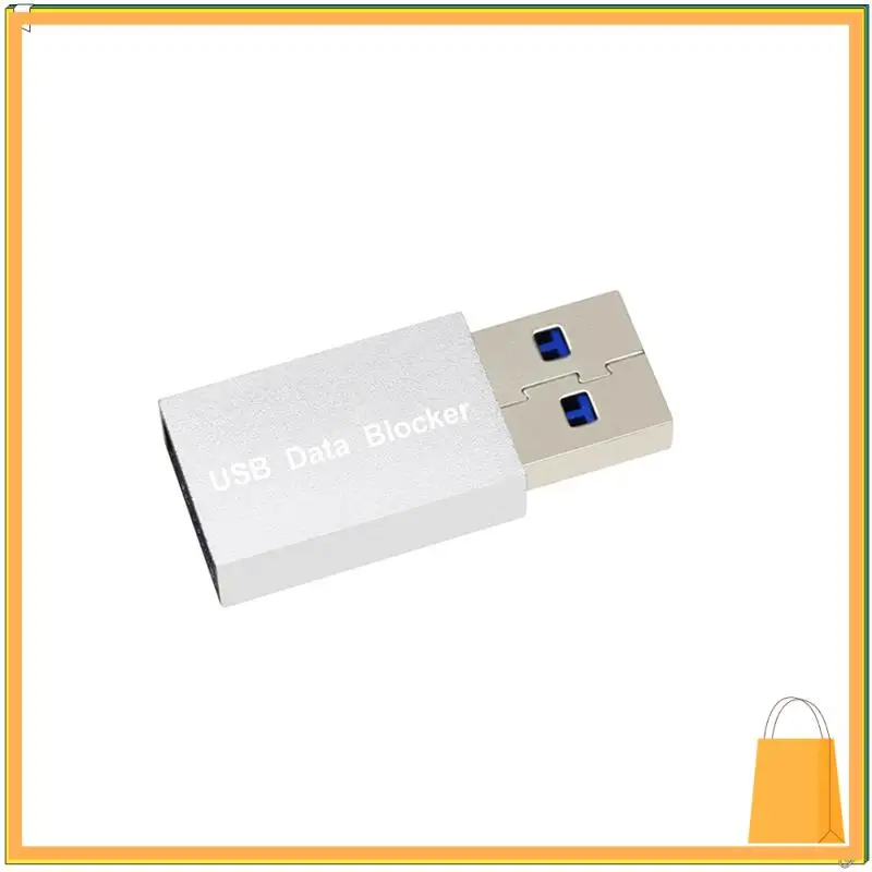 L53A-5PCS USB Data Blocker Charge-Only USB Blocker Adapter For Blocking Data Sync Protect Against Juice Jacking