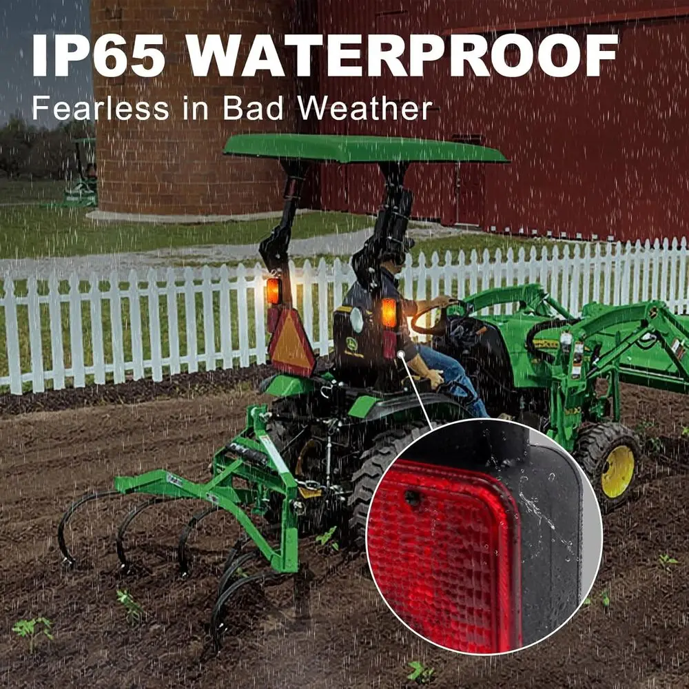 John Deere 1025R RH Rücklicht, kompatibel mit 1023E, 1026R, 2032R, 3025D, 3032E, 4066R, 5075E, wasserdicht LVA18273
