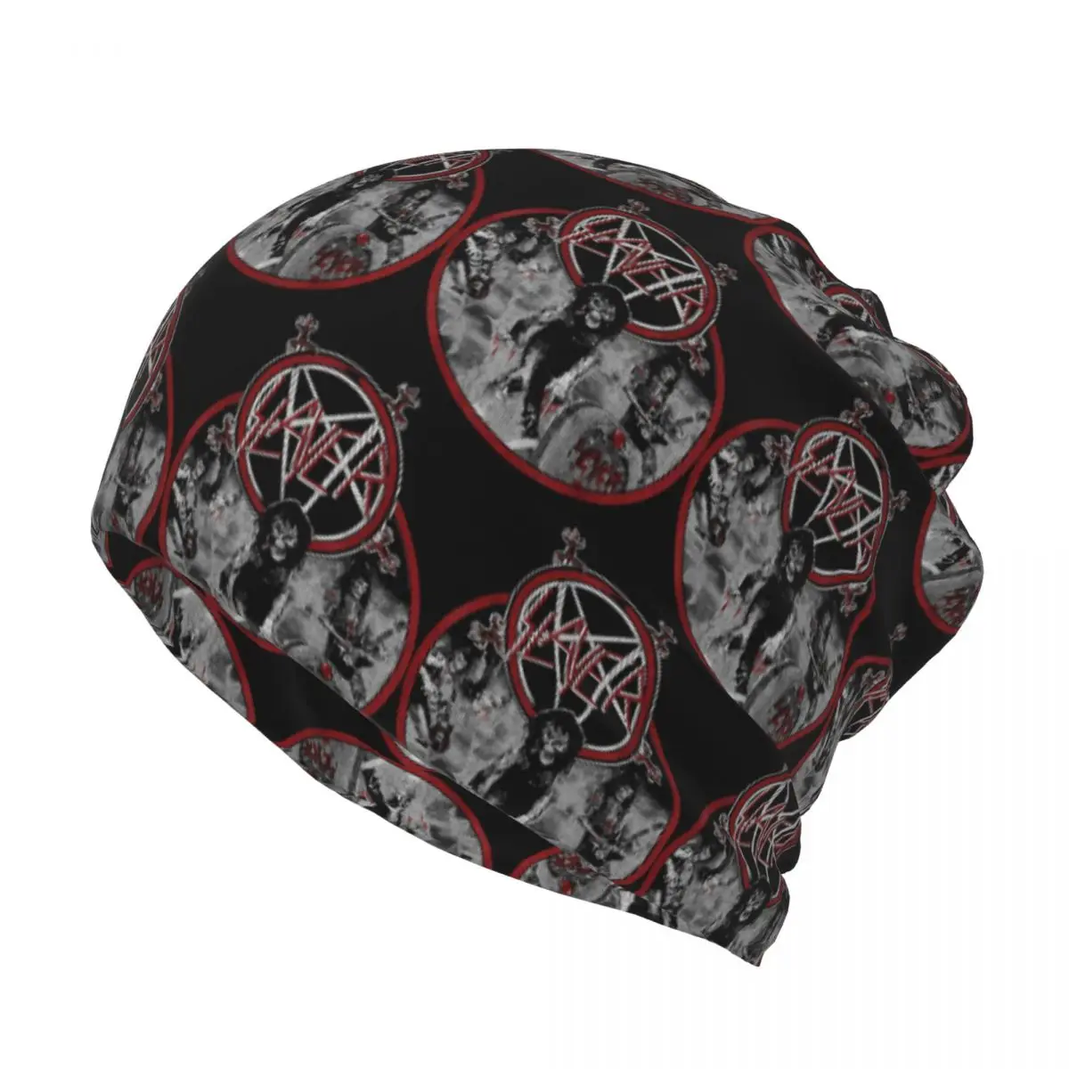 Heavy Metal Rock Slayer Live Undead Bandana Neck Cover Face Scarf Multifunction Headband Beanies Hat Unisex Adult Breathable