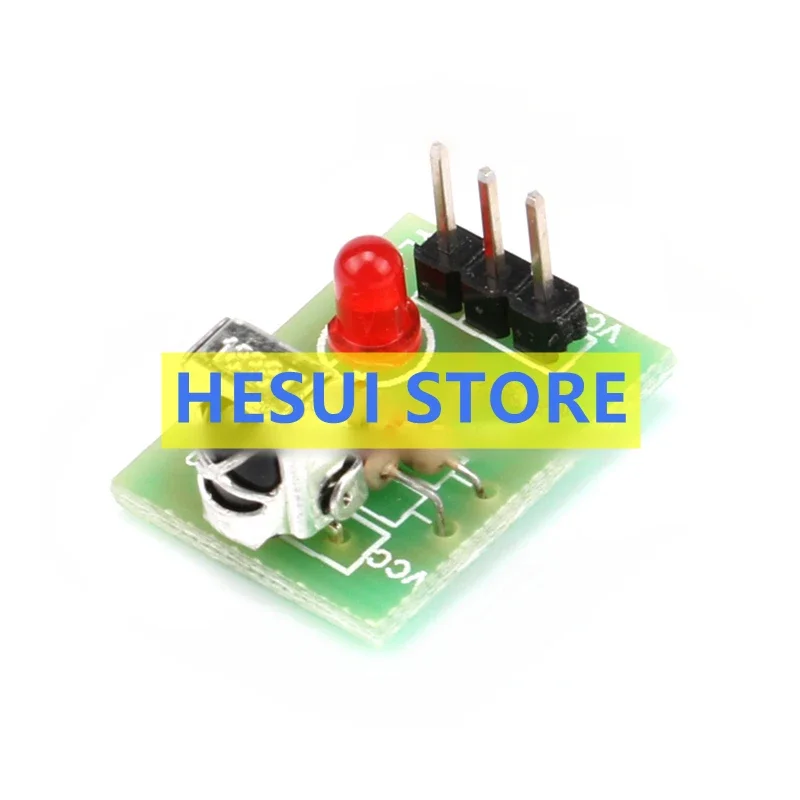 HX1838 Módulo de controle remoto 1838 Módulo de recepção infravermelha Cabeça de recepção infravermelha multiuso