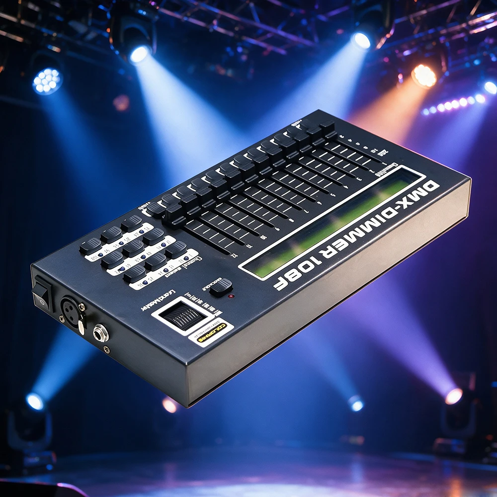 MINI 108CH DMX Console Stage Light Controller For Live Concerts KTV DJs Clubs Equipment