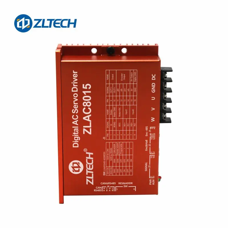 ZLTECH 3 Fase 24 V-48 V 15A-30A 500 W Modbus RS485 CANbus Borstelloze DC Hub servomotor Controller Driver Voor Levering Robot
