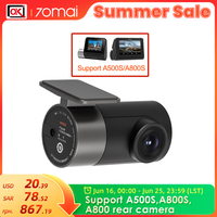 70mai Rear Cam ONLY for 4K Dash Cam A800S And A500S Pro Plus+ 70mai Car DVR  Rear Cam