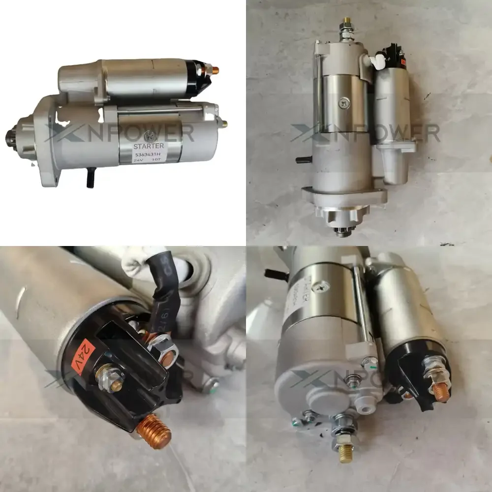 

2026 Hot Item Excavator Spare Parts 5363431 5363431H 5267912 Machinery Engine QSB6.7 38MT PC240-8 STARTER MOTOR