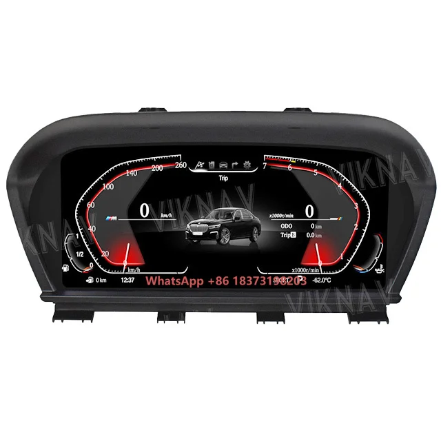 

Car Instrument Digital Cluster for X1 X2 1Series 2Series 2013-2022 Speedometer Dashboard Mechanical Board Gauge LCD Display