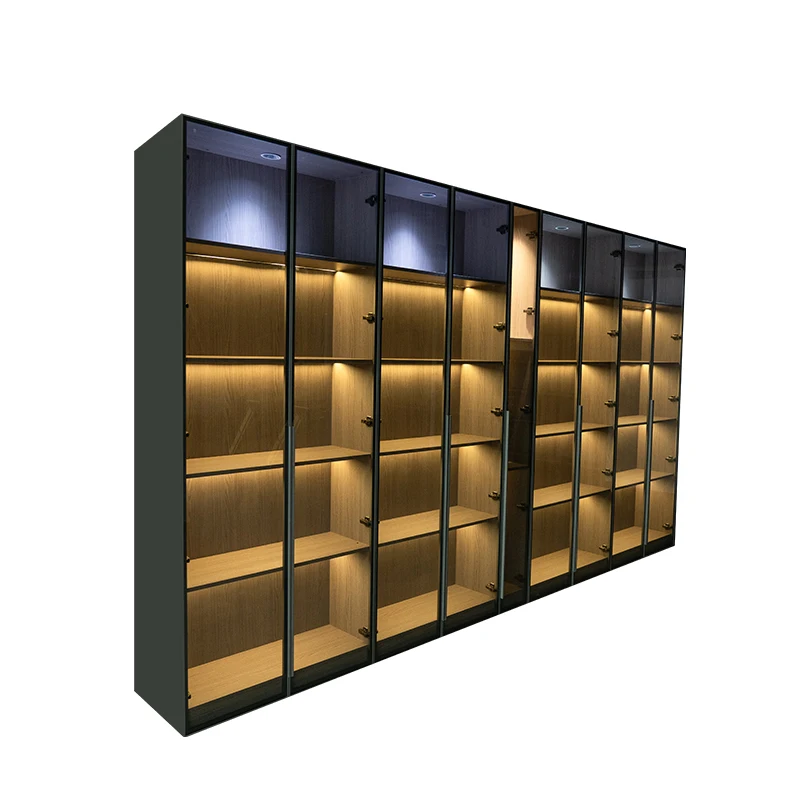 Supermarket wine rack Commercial winery shelf Wine display cabinet