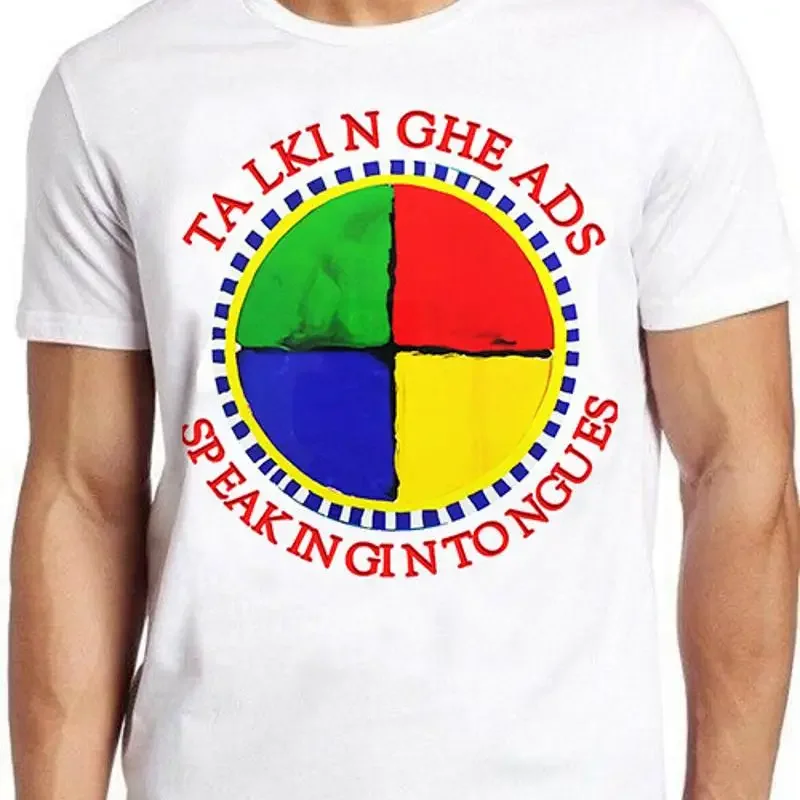 Talking Heads Speaking In Tongues Punk Rock Poster Music Gift Tee T Shirt 7279