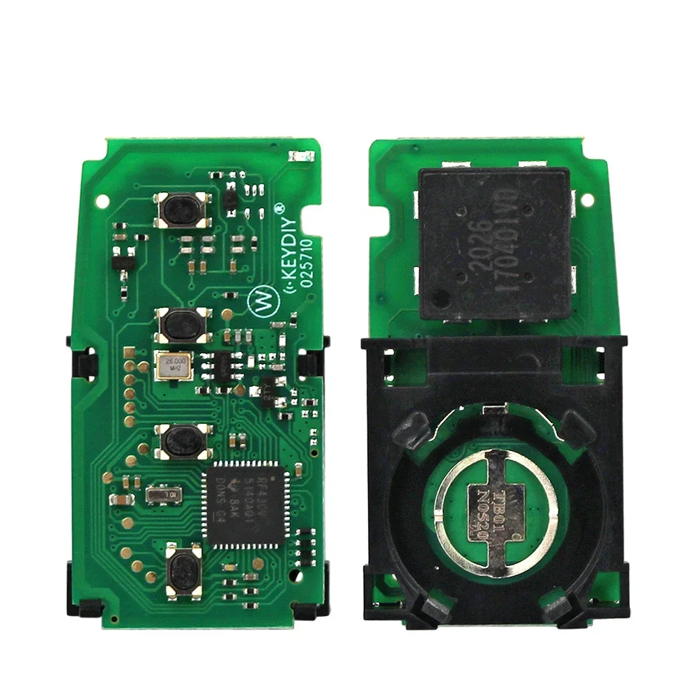 KEYDIY TB01-4 KD TB مفتاح السيارة الذكية KD التحكم عن بعد مع شريحة 8A لتويوتا كورولا كامري وكزس #6