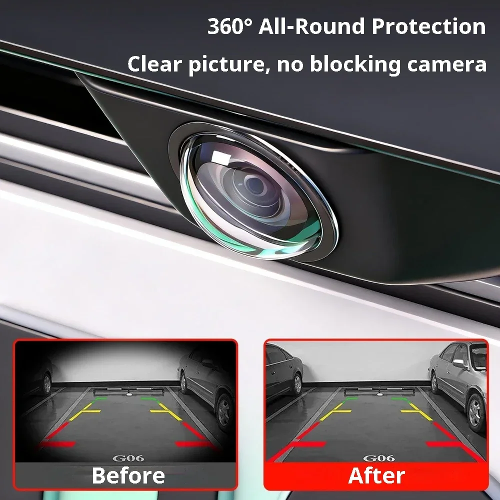 For Geely Galaxy E5 EX5 Galaxy E5 EX5 Proton eMas 7 Car Camera Protective Cover Reverse Camera Waterproof Guard Accessories