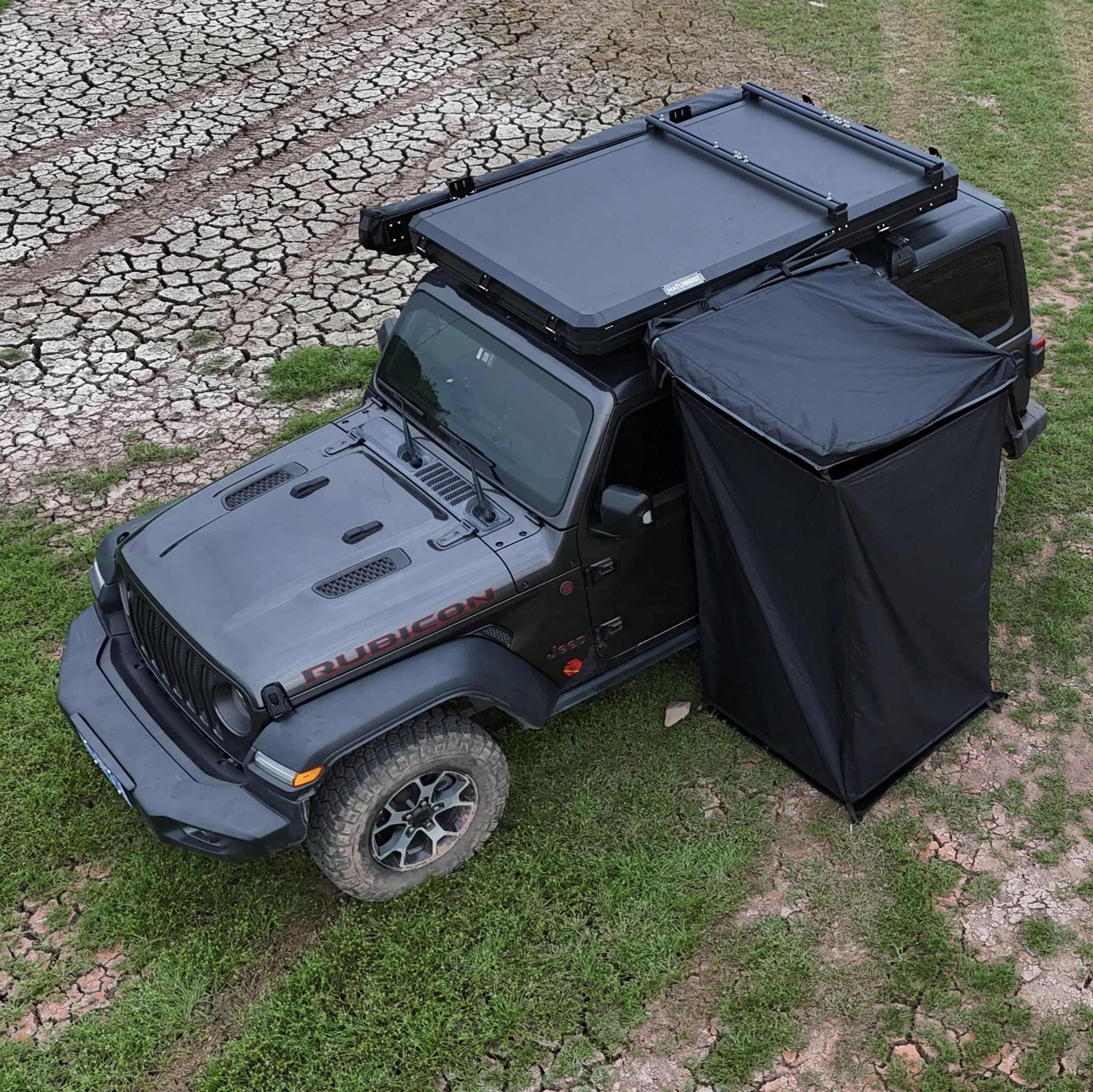 

Heavy Duty Outdoor Shower Tent for 4WD Overland Off Road Camping Toilet Enclosure Shower Space Engineered for Tough Outdoor Use