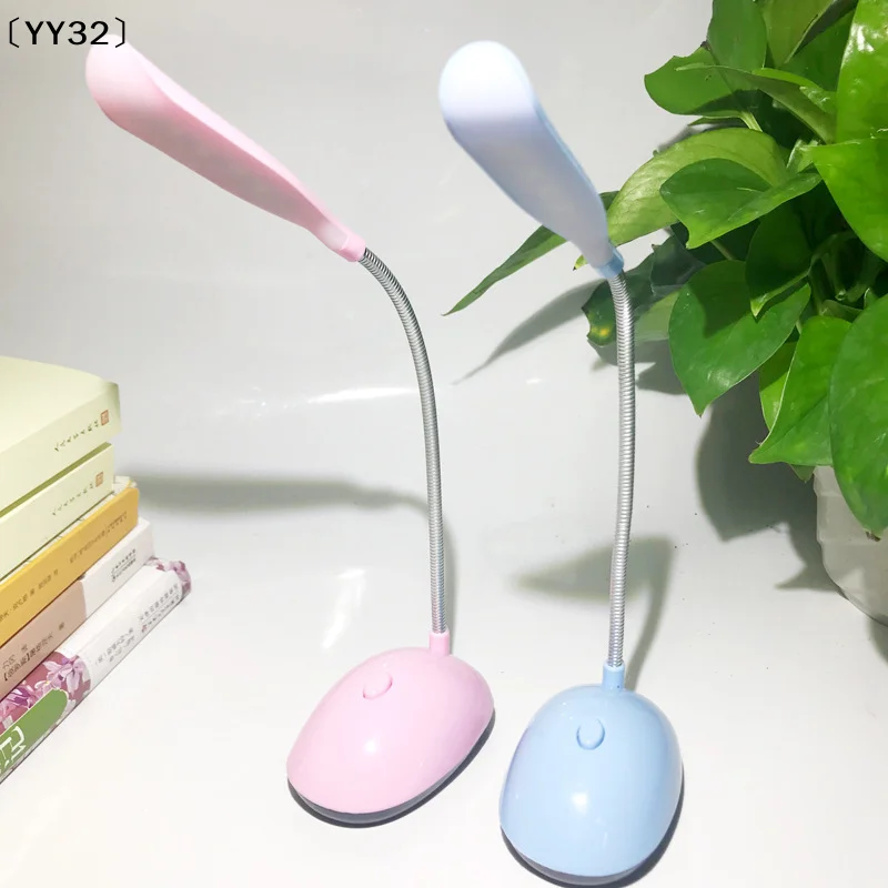 

〔YY32〕Мини-светодиодная лампа с поворотом на 360 градусов, защищающая глаза, настольная лампа, портативная лампа для чтения в общежитии, прикроватная декоративная лампа