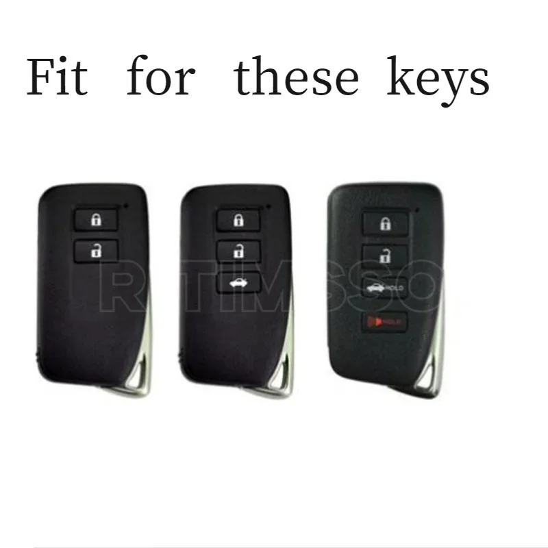 Carbon ABS Car Key Cover Case for Lexus NX GS RX IS ES GX LX RC 200 250 350 LS 450H 300H Shell Holder Keychain Accessories