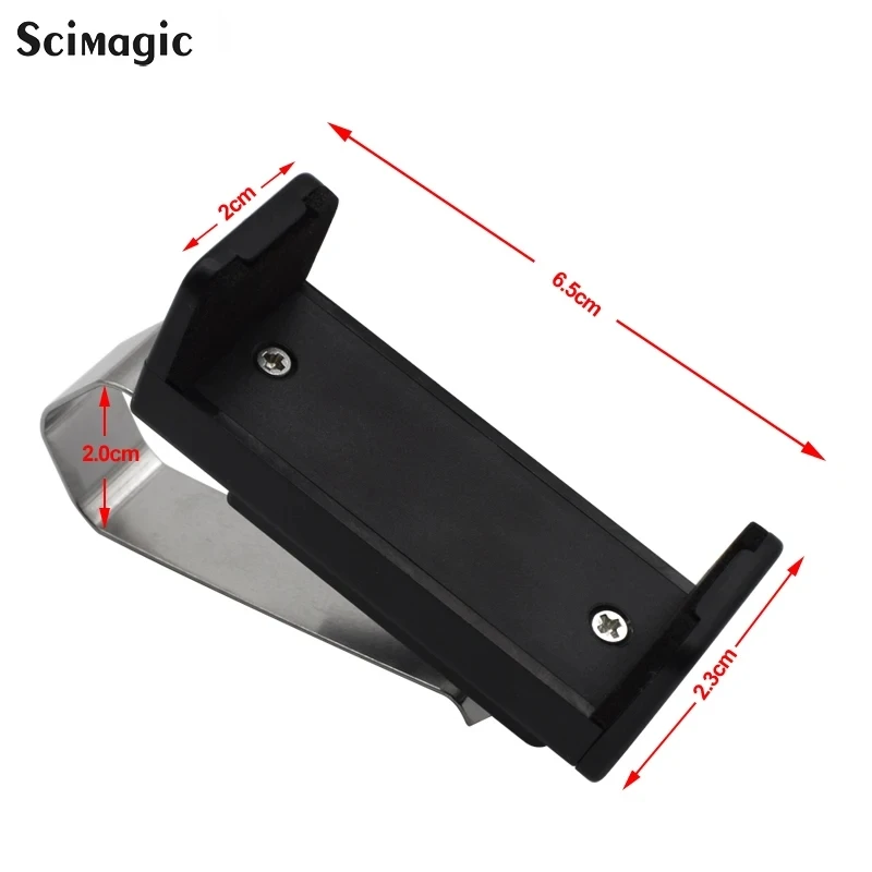 Car Sun Visor Clip Holder Gate Remote Control 47-68mm for Garage Door Control Car Keychain Barrier Universal Opener