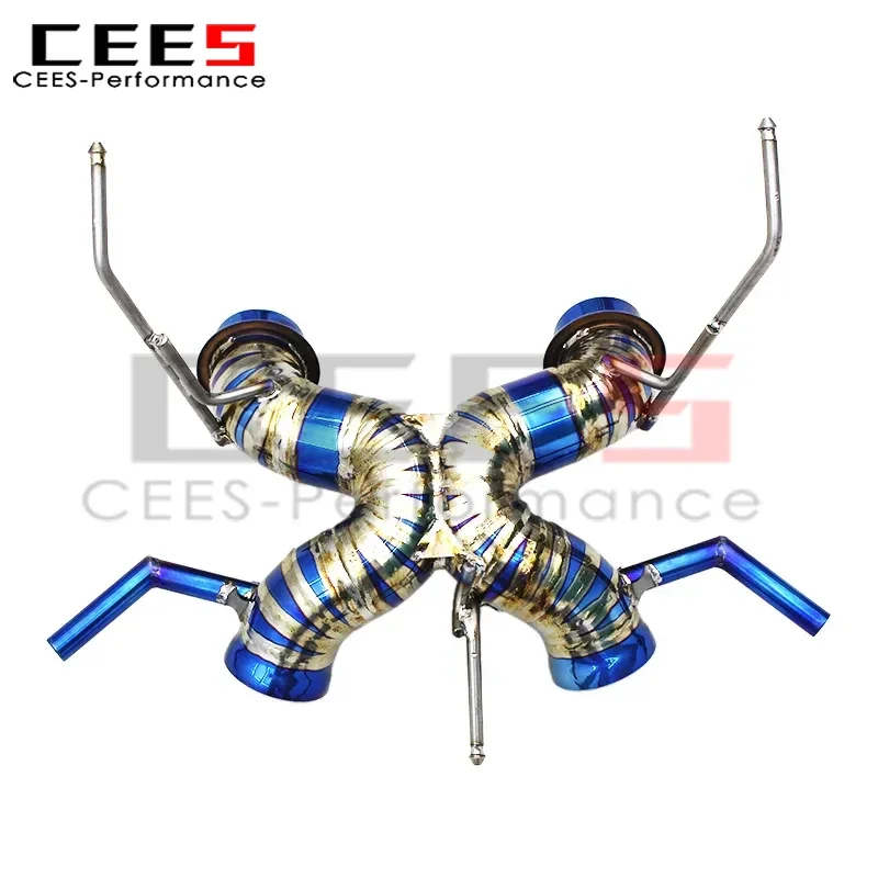 

cees Catback Exhaust for Mclaren 600LT Spider/Coupe 3.8T 2018-2020 Exhaust Pipe Muffler Car Exhaust System