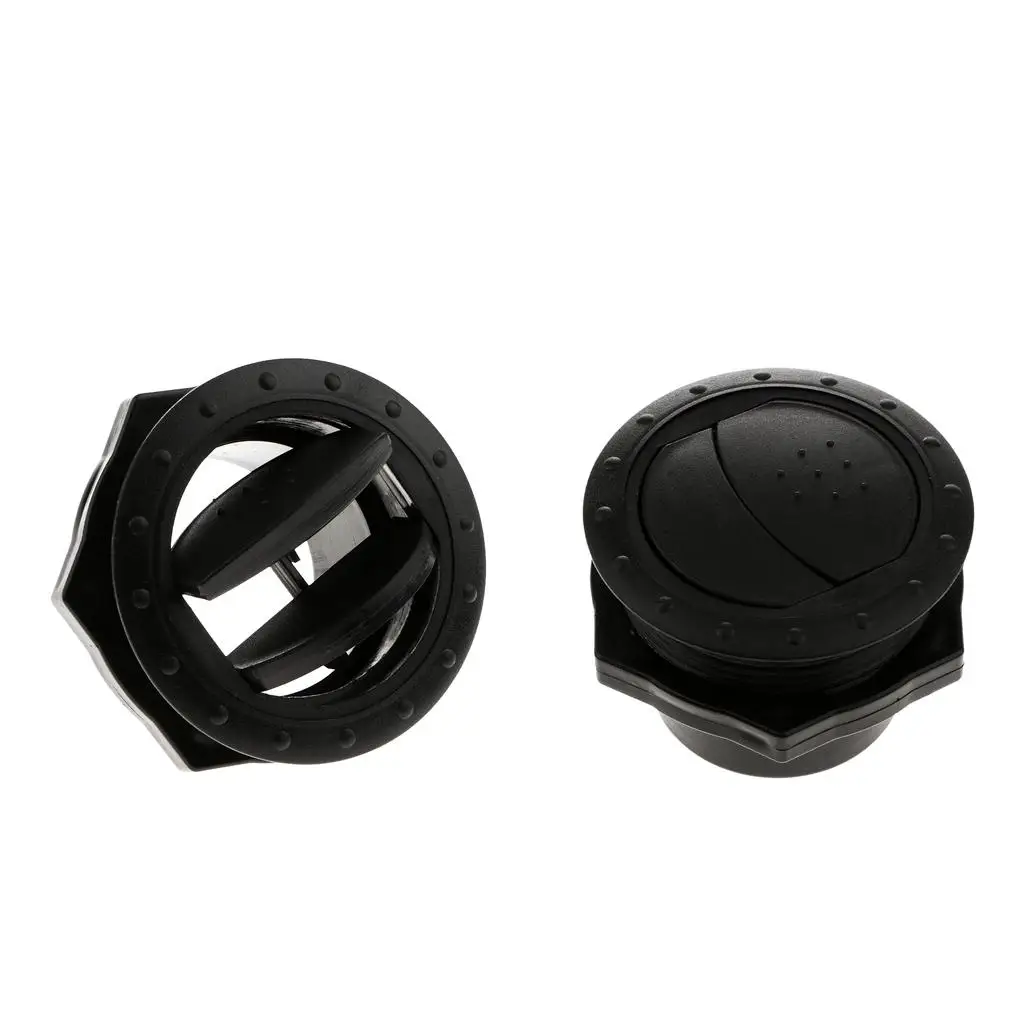2pcs RV Trailer Yacht Exhaust Vent Ventilation Outlet 60mm Low Noise