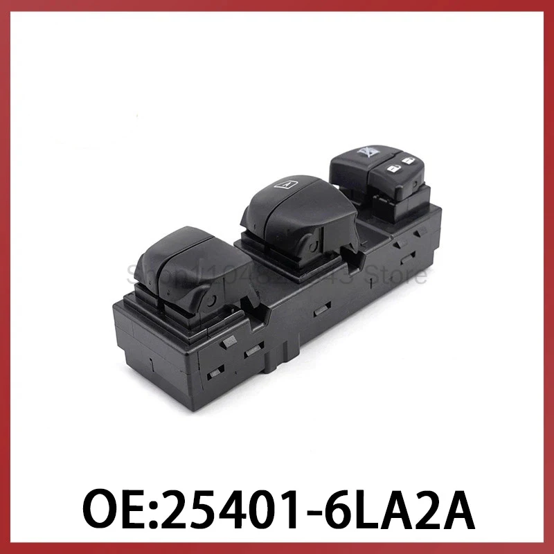 

25401-6LA2A for Nissan Left Drive Glass Regulator Switch Power Window Switch