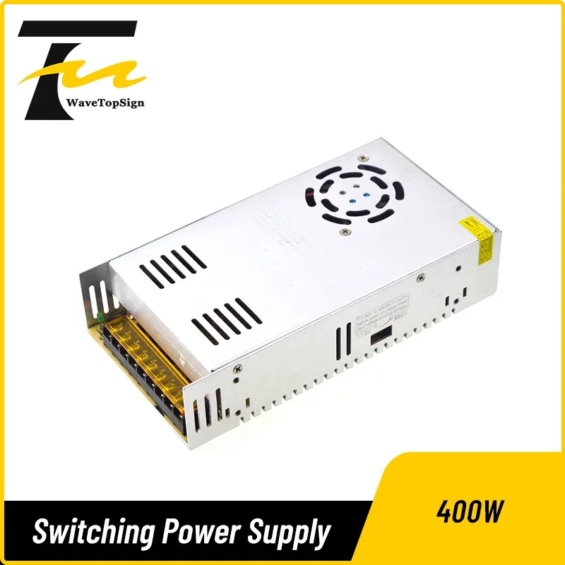 wavetopsign 400w Regulated Dc Adjustable Switching Power Supply Input 110v/220v Output Dc 12v 36v 48v 60v 110v 220v