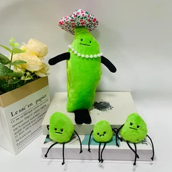 TreasuringU New 28cm Secret Staycation Plush Toys Edamame Family Dolls Kids Plant Stuffed Plushie Toy Birthday Gifts