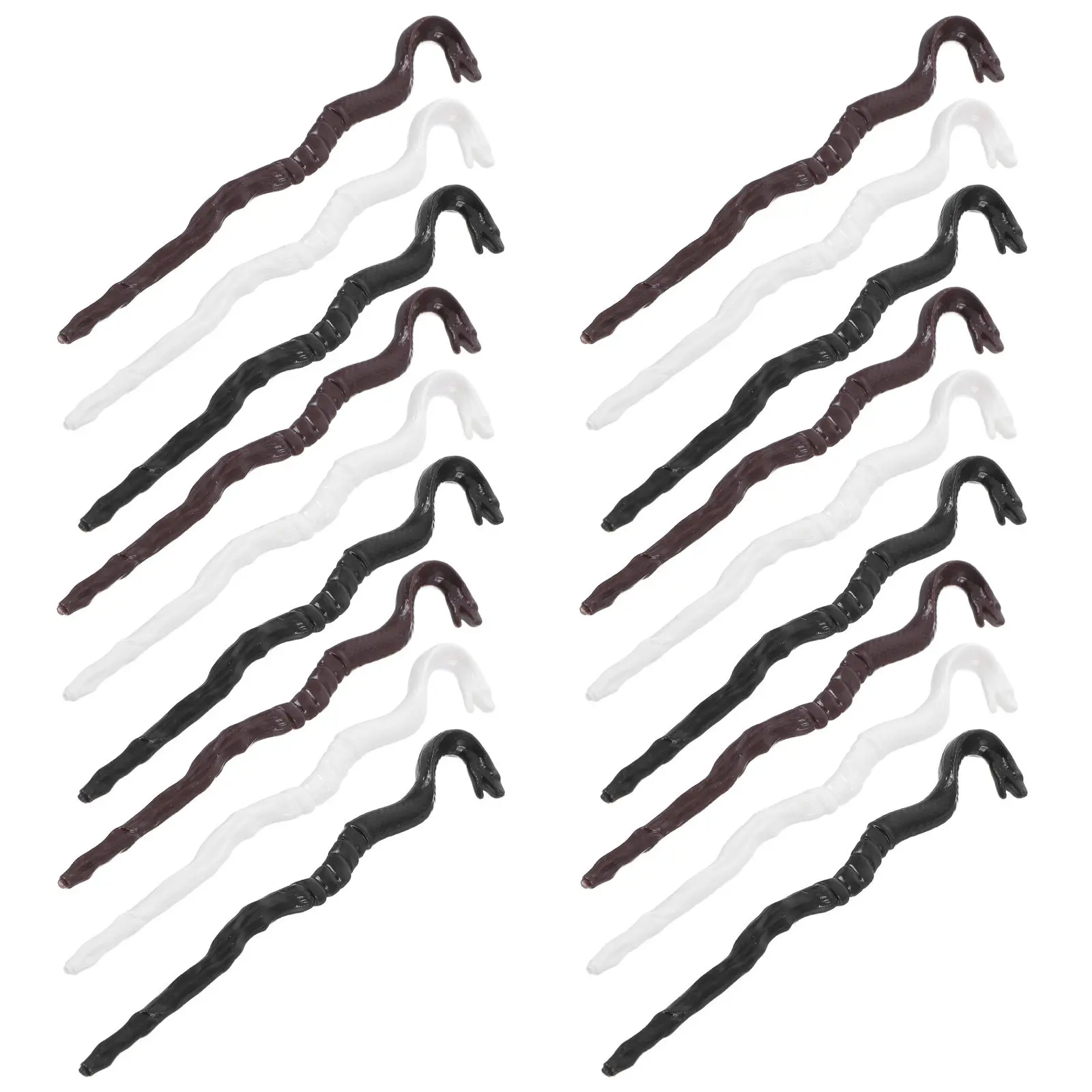 

Набор из 48 миниатюрных тростей с головами змей для Хэллоуина, компактные легкие пластиковые реквизиты для косплея, вечеринок и декораций для дома с привидениями