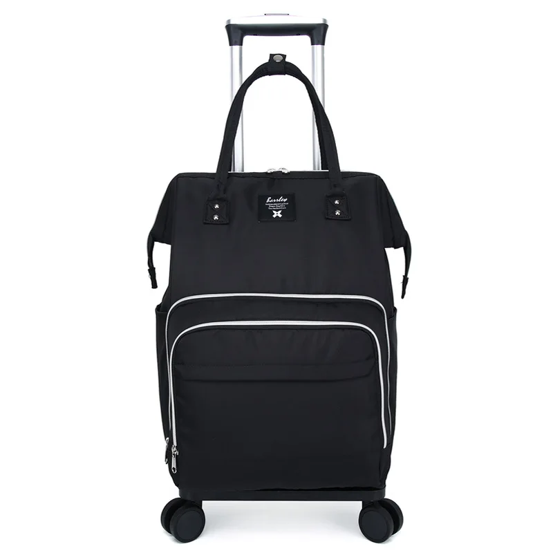 Women Rollin Luggage Backpack Women Tolley Shopping Bags Travel Wheeled Bag Wheeled Backpack bag travel Trolley Bags on wheels