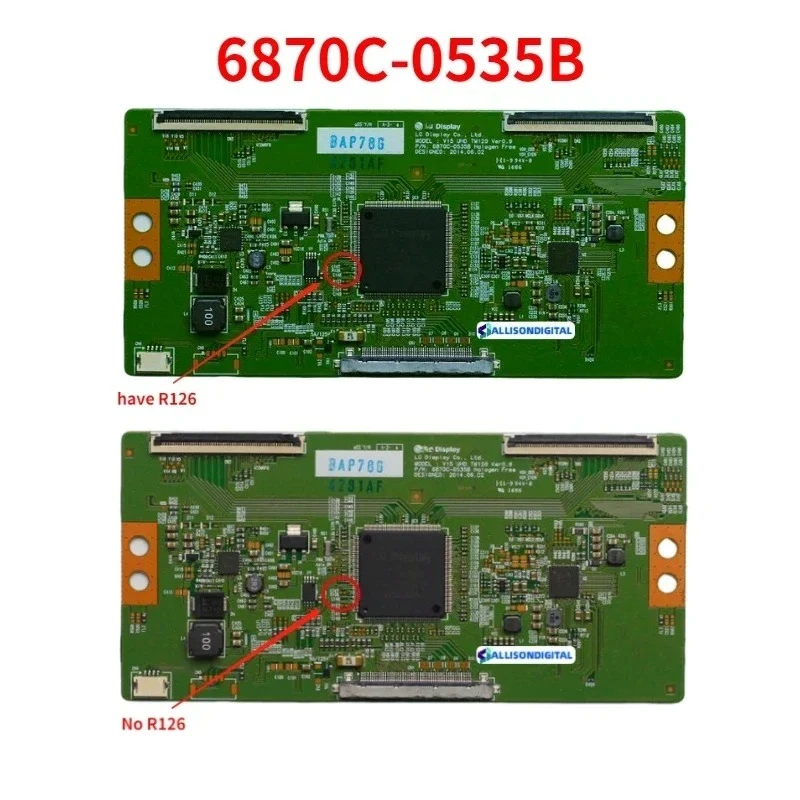 6870C-0535B Płyta T-con do wyświetlacza LG V15 UHD TM120 Ver0.9 PŁYTA TV 6870C 0535B — zdjęcie produktu 3