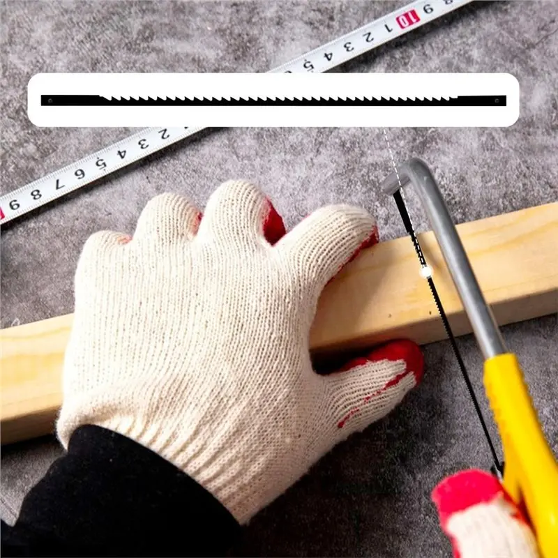 B08B-For Scroll Saw Blades 40 Pieces 127 Mm With Pin- Fretsaw Blades Featuring 10/15/18/20/24 Teeth For Scroll Saw