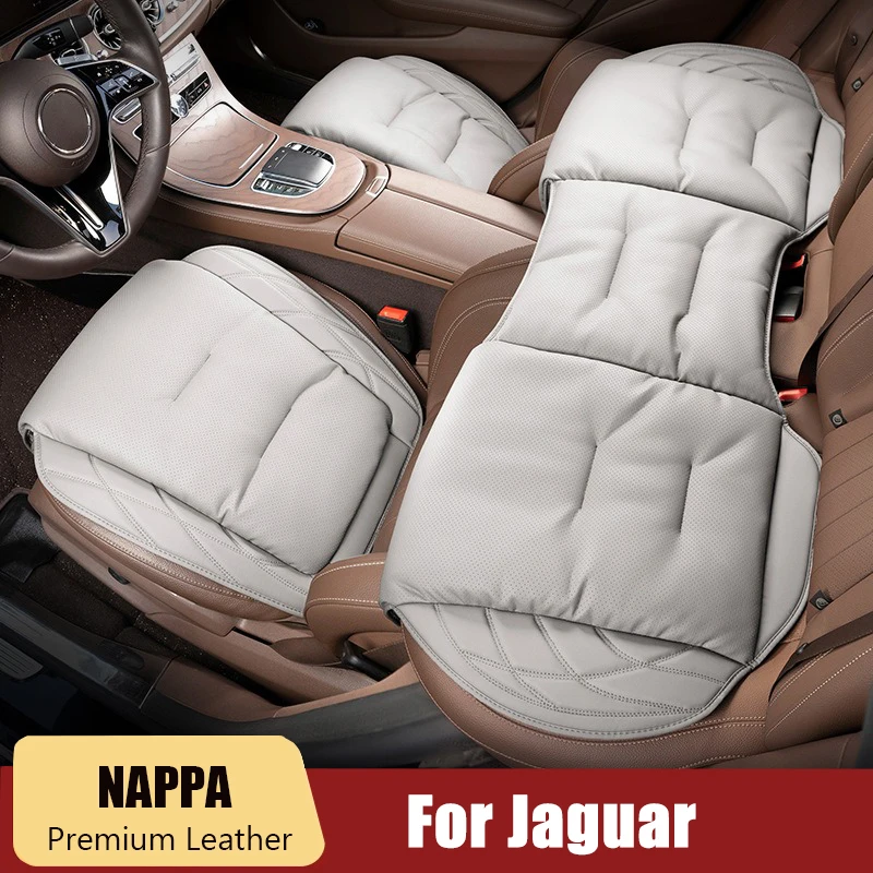 

1PCS Car Seat Cover Leather Auto Seat Cushion Soft Seat Protector Pad For Jaguar XF XE XFL XEL XJL XJ F-PACE E-PACE Accessories