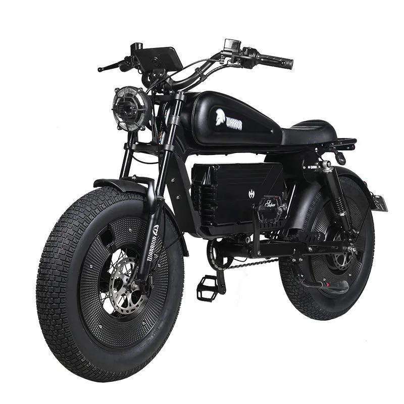 

Электрический грунтовый велосипед 48V60A New Non-slip Fat Tire Electric Bicycle Adult Youth Work Beach Electric Mountain Bike