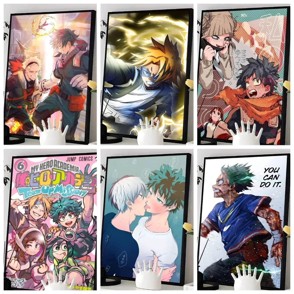 

1000pcs Jigsaw Puzzle, My Hero Academia Kaminari Denki Puzzle, Perfect for DIY Creative Fun with Family,Gift ,teasing Toy