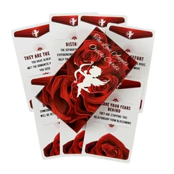 The Love Angels Oracle Cards Stone Divination Deck English Vision Edition Tarot Board Playing Game For Party