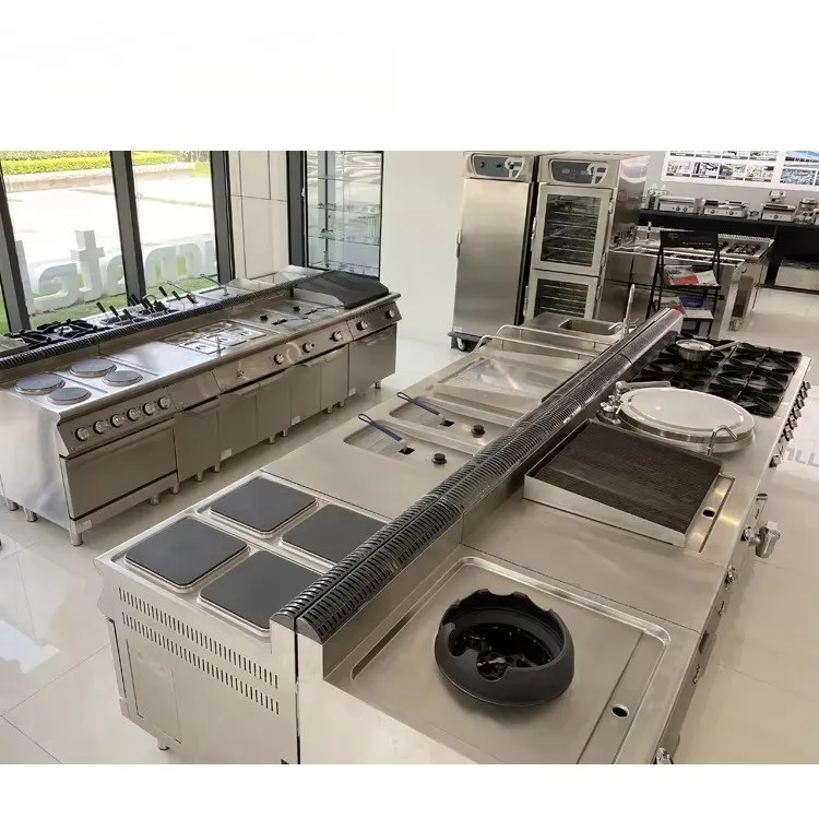 Complete Kitchen Equipment Set Hotel Restaurant Catering Commercial Cooking Project Customization Catering Equipment