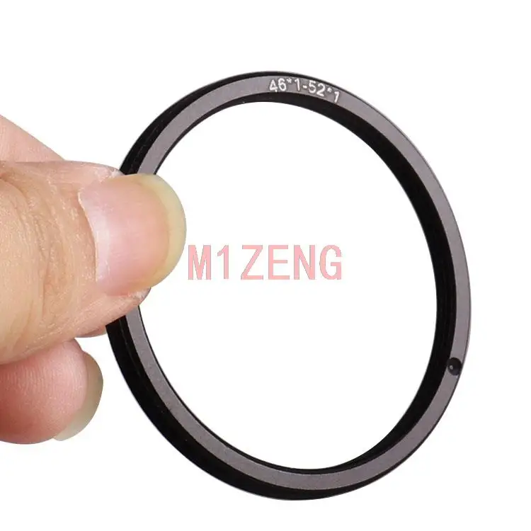 M46-M52 M46 x1mm male to m52x1mm female Thread lens Filter Ring Adapter for camera focusing Helicoids