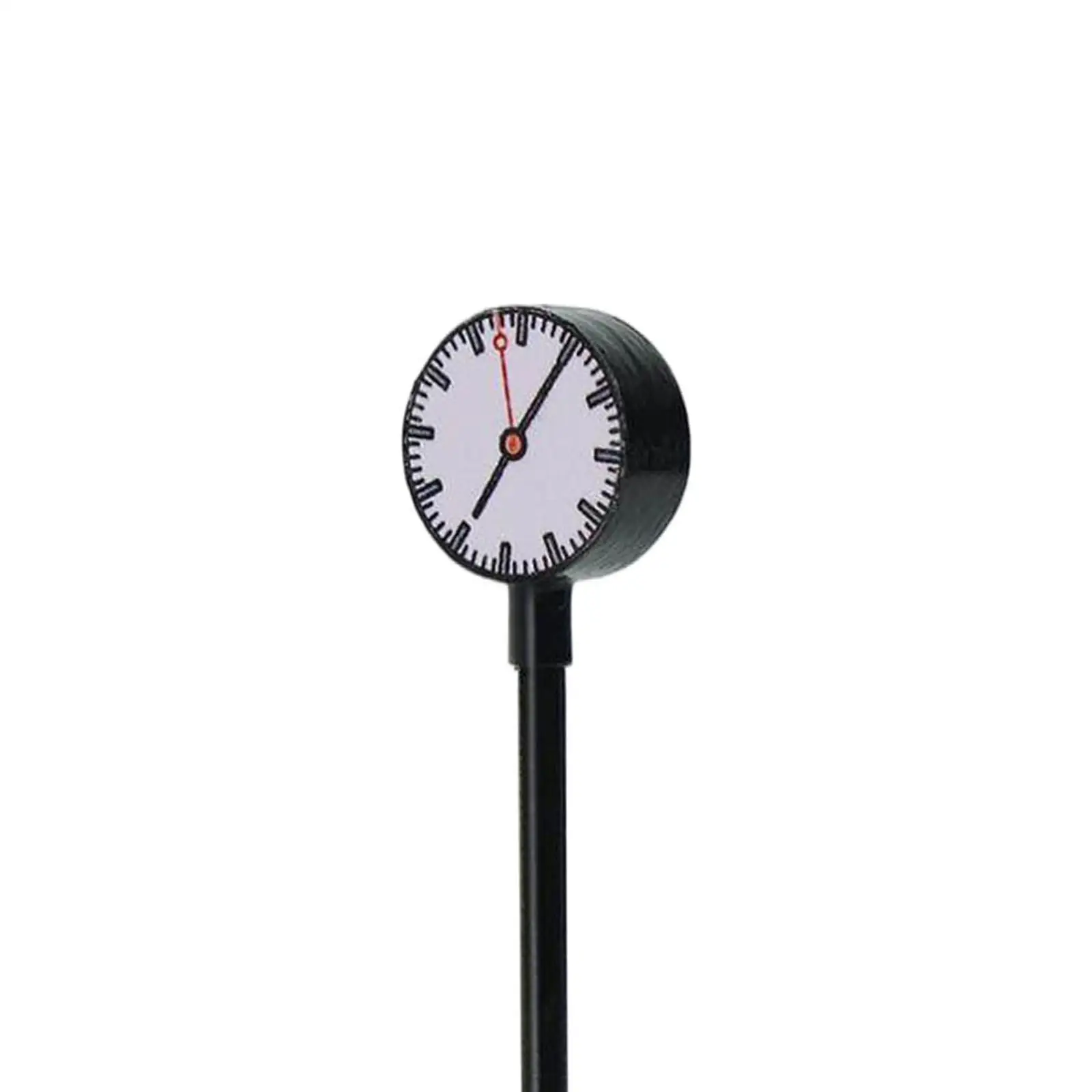 Miniature Wall Lights Metal Platform Clock Track Lamp HO Scale Model Railway Accessory for Train Layouts