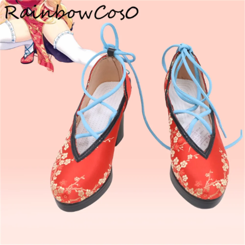 

Hoshimiya Mukuro Zodiac Muku Date a Live Обувь для косплея Сапоги Игра Аниме Вечеринка Хэллоуин RainbowCos0 W5393