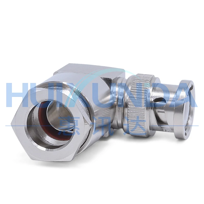 BNC-JW-7 BNC male elbow fitting five-piece set matching 50-7/LMR400 wire BNC-JW7 connector Q9