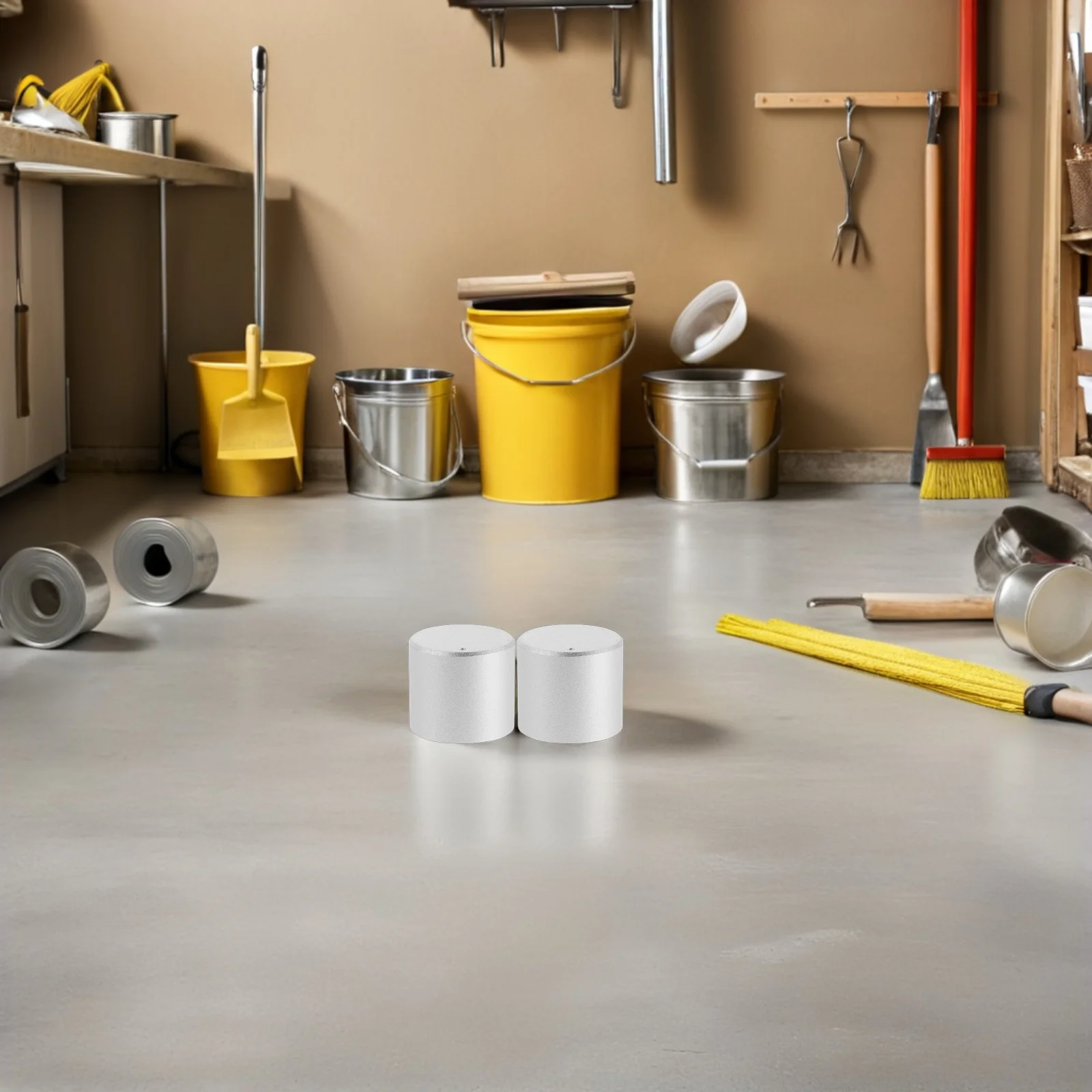 

2 Pcs Guitar Potentiometer Knob Aluminum Replacement Knobs Electric Component Bass Volume Control Pure Alloy Aluminium