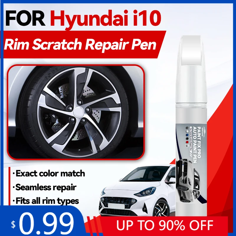 

Карандаш для подкраски колесных дисков Hyundai 110, эксклюзивный набор для ремонта колес, ремонт царапин на дисках, краска для ободов
