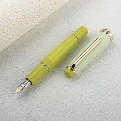 Jinhao-Mini stylo plume en acrylique pour étudiants, stylos de poche mignons, pratique de la calligraphie, stylos à encre d'écriture, bureau, fournitures scolaires, 82