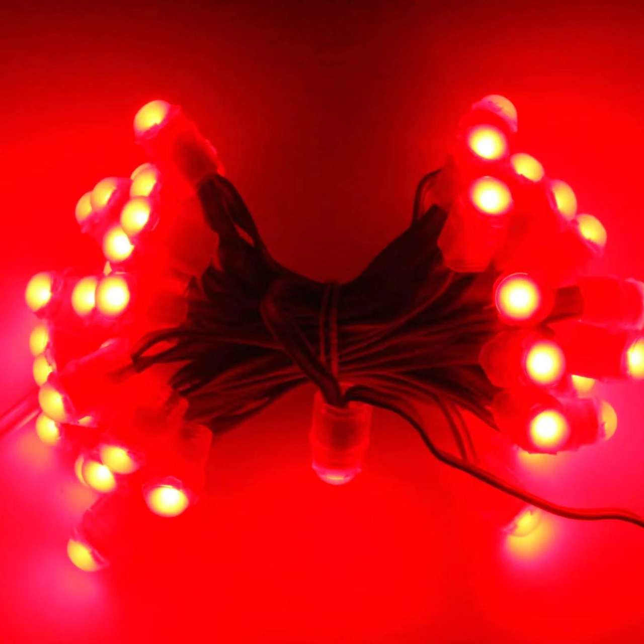 

Permanent Exterior Holiday Decoration Lights Rgbic DC5V Jellyfish Permanent Christmas Light Outdoor Led Pixel String Light