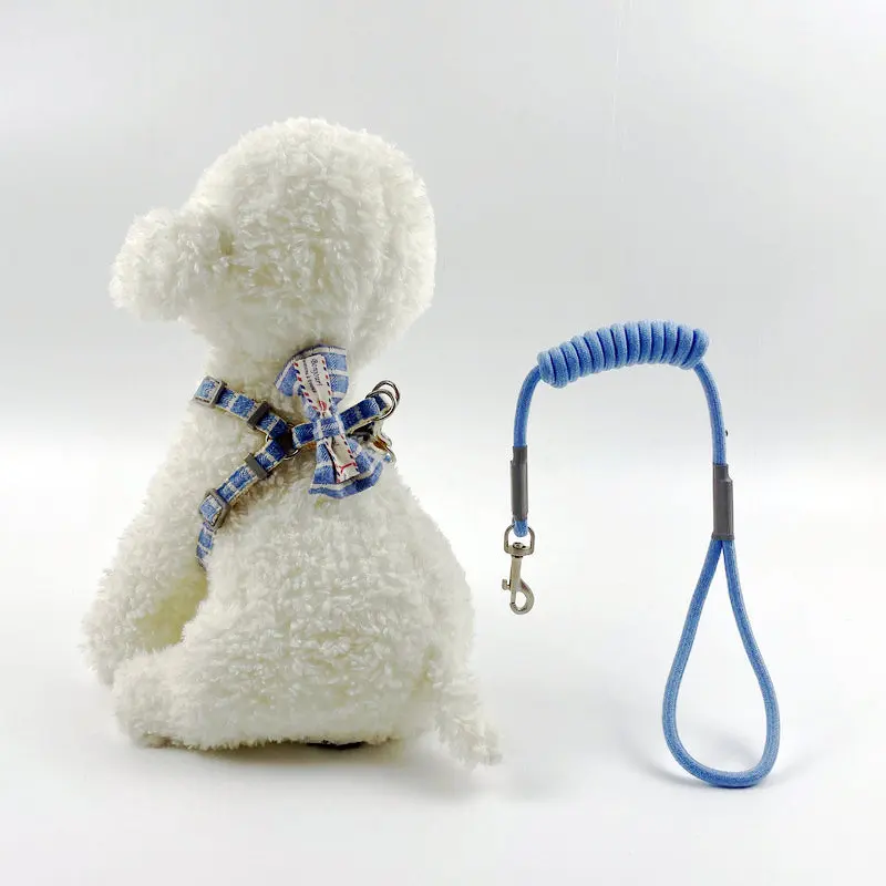 

Anti-Escape Clip Reflective Harness Walking Lightweight Collar Adjustable Harness Durable Waterproof Puppy Dog Pet Leash No-Pull