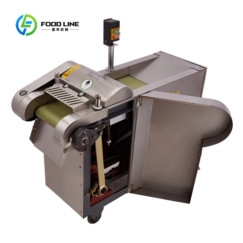 

Customized Stainless Steel Commercial Vegetable Slicer Adjustable Thickness Electric Cutter For Hotel Canteen Kitchen Supplies