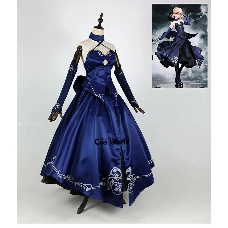 مصير التريا بيندراجون ألتر صابر فستان كامل الزي الرسمي ألعاب أنيمي تأثيري ازياء