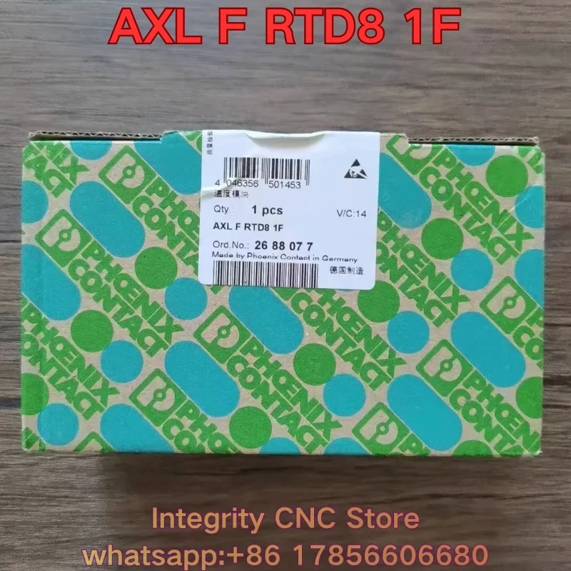 New AXL F RTD8 1F PLC module 2688077