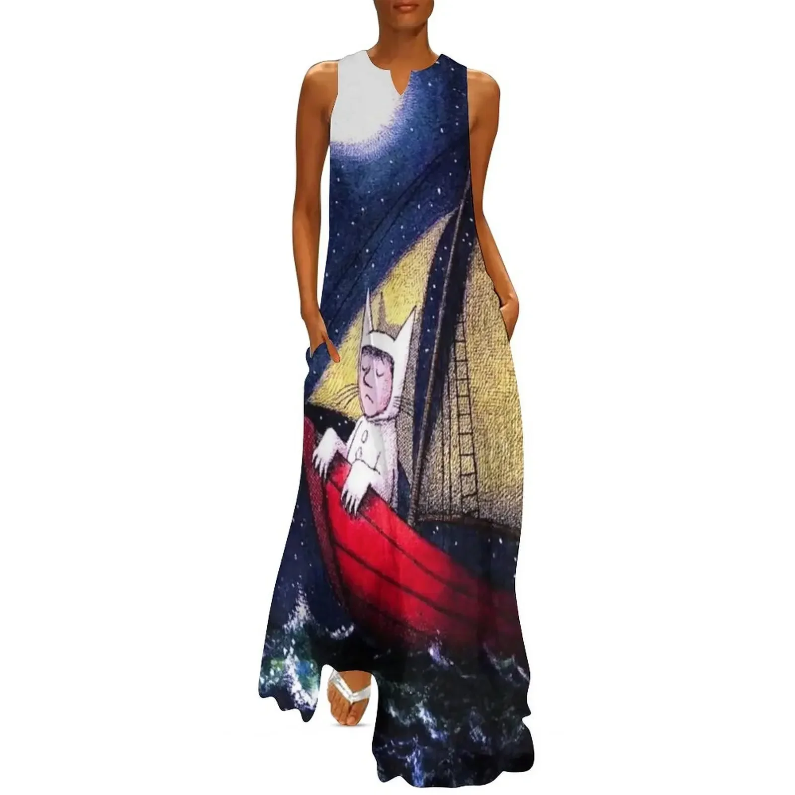 

Boat travel, Where The Wild Things Are Long Dress Elegant gown Women's summer dresses elegant and pretty women's dresses Dress