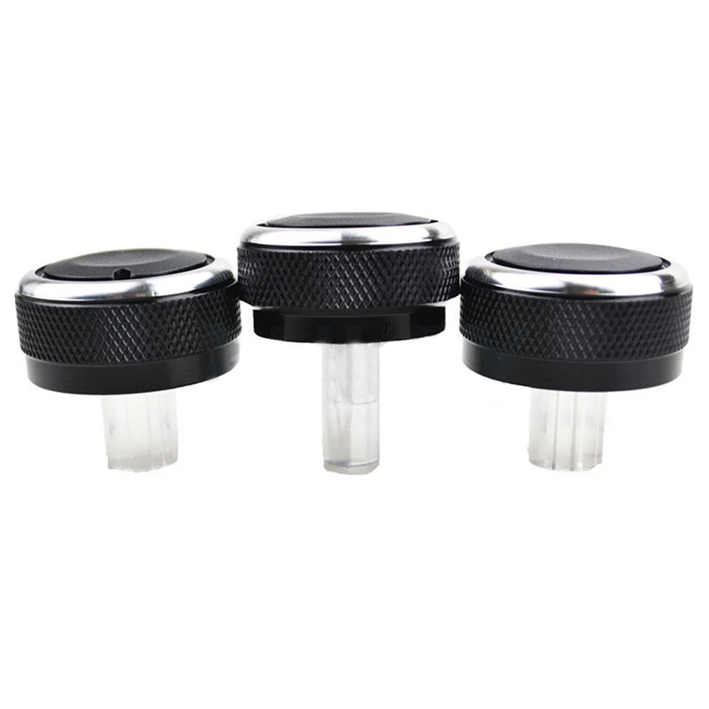 3Pcs Car Air Conditioning Knob AC Knob Heat Control Switch Button For Mazda 2 M2 Air Condition Knob Button Accessories