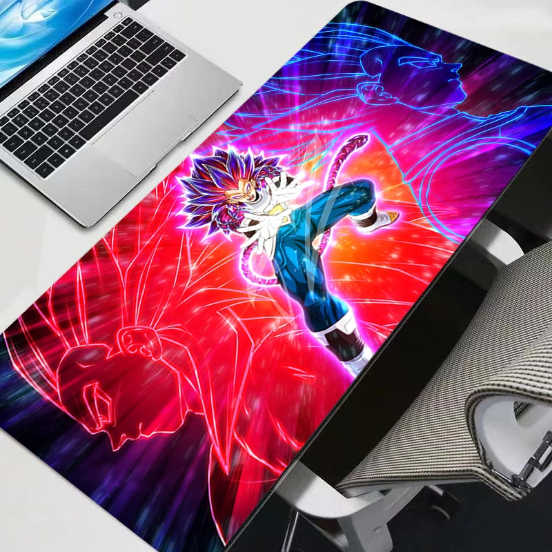 Dragon Ball Z Kawaii DBZ Mouse Pad Anime Cute Girl Gabinete Gamer Tapete de mesa de computador Teclado Acessórios para jogos Mousepad