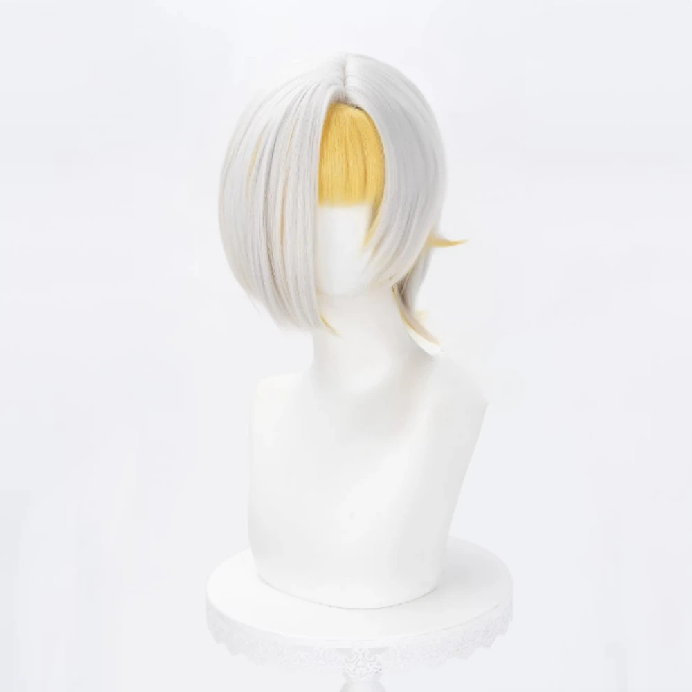 Dimension Fantasy Border Prison Bus Company Cosplay Kromer peluca realista cuero cabelludo peluca de fibra sintética