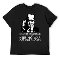 Senator Armstrong Presidential Campaign - Metal Gear Rising: Revengeance T-Shirt custom t-shirts compression shirt men