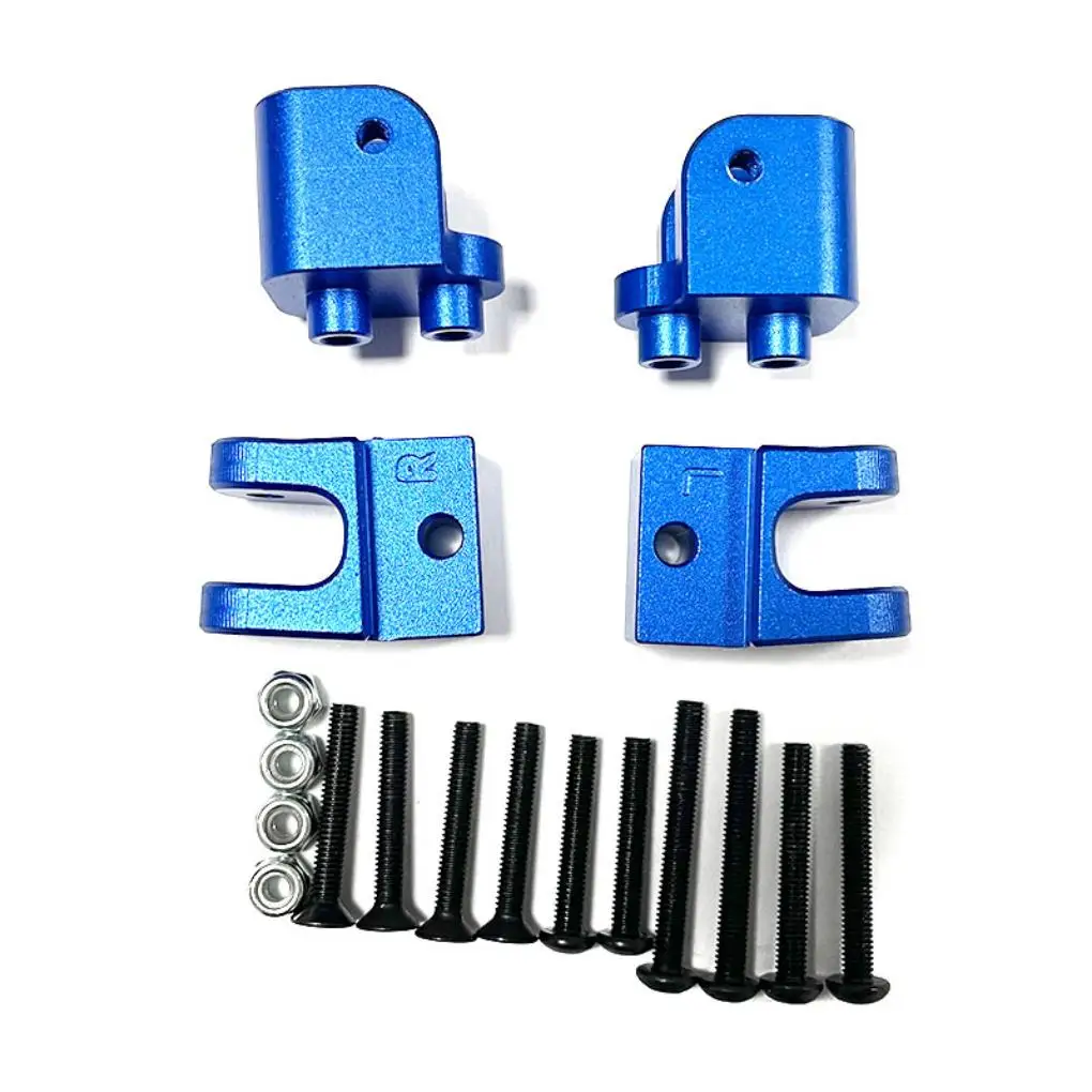 RCGOFOLLOW CNC Aluminium Upgrade Parts For 1/10 Hammer Rey U4 Off-Road Climbing Straight Shortbed Desert Trucks Blue